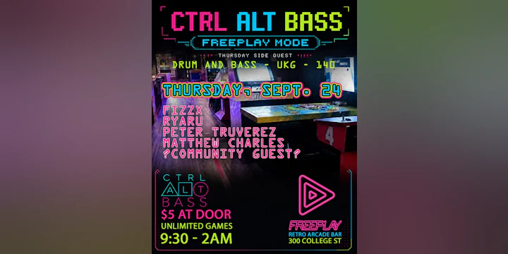 Ctrl Alt Bass: Freeplay Mode — Thursday Side Quest