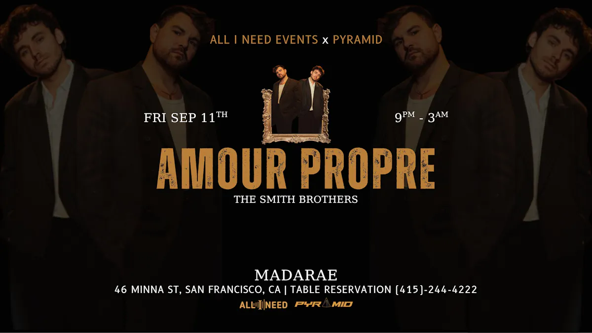 French Duo AMOUR PROPRE (Indie Dance & Afro House)