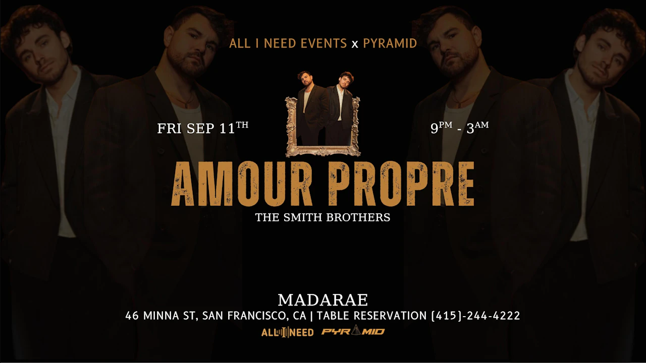 French Duo AMOUR PROPRE (Indie Dance & Afro House)