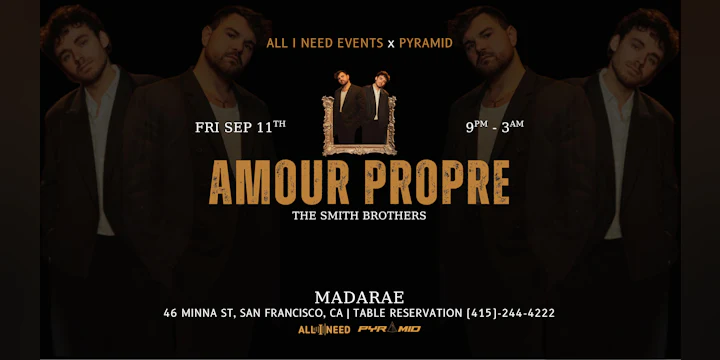 French Duo AMOUR PROPRE (Indie Dance & Afro House)
