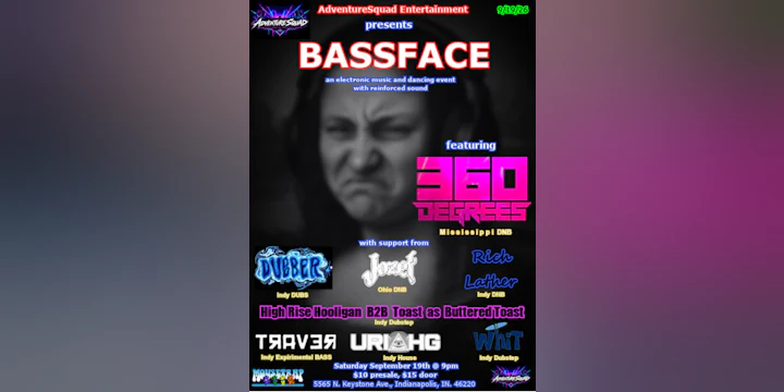 AdventureSquad Entertainment Presents: BASSFACE