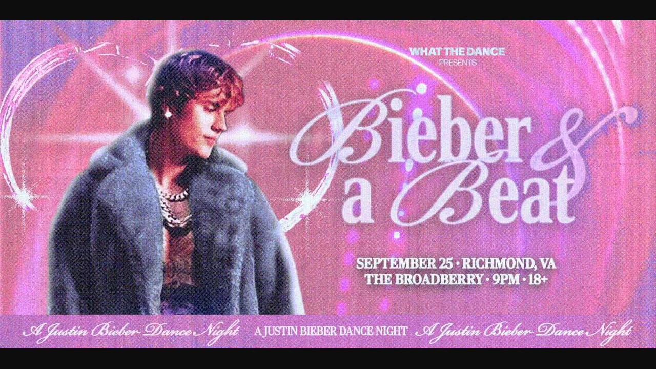 Bieber and a Beat: A Justin Bieber Night