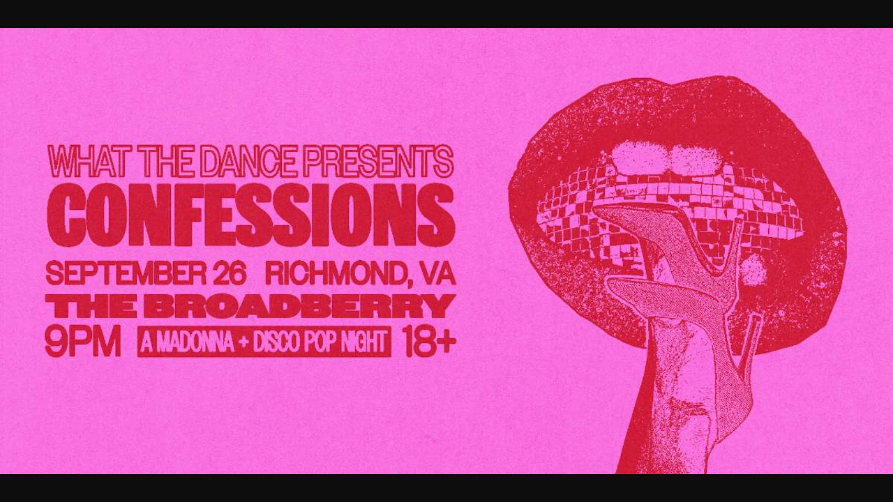 CONFESSIONS: A Madonna + Disco Pop Night