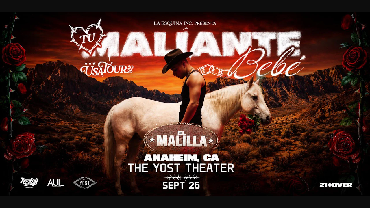 El Malilla | Tu Maliante Bebé USA Tour 2026 | Anaheim, CA