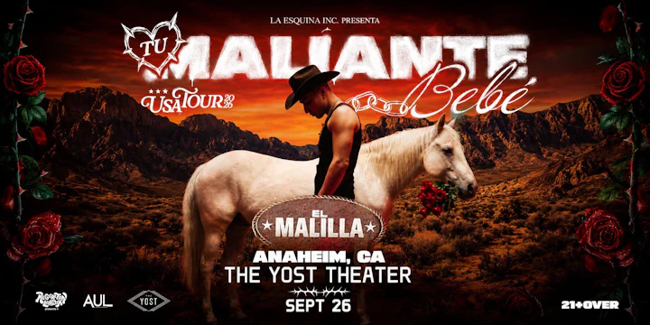 El Malilla | Tu Maliante Bebé USA Tour 2026 | Anaheim, CA