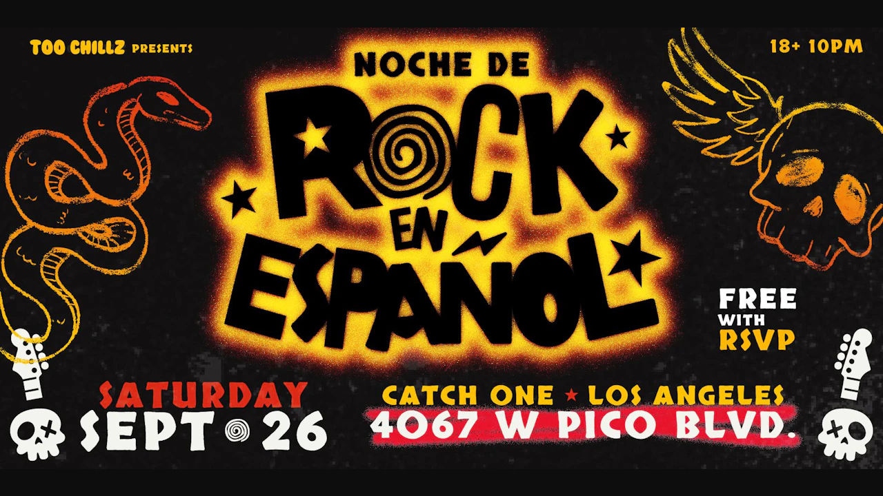 Noche De Rock En Español @ Catch One Los Angeles