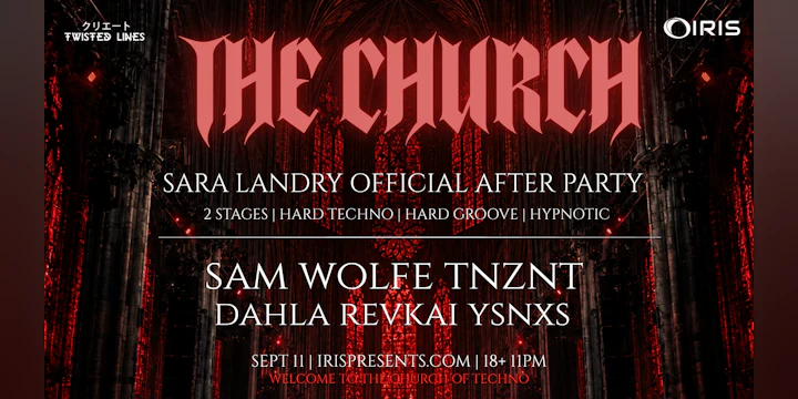 Iris Presents X Twisted Lines: Sara Landry After Party @ Believe Music Hall