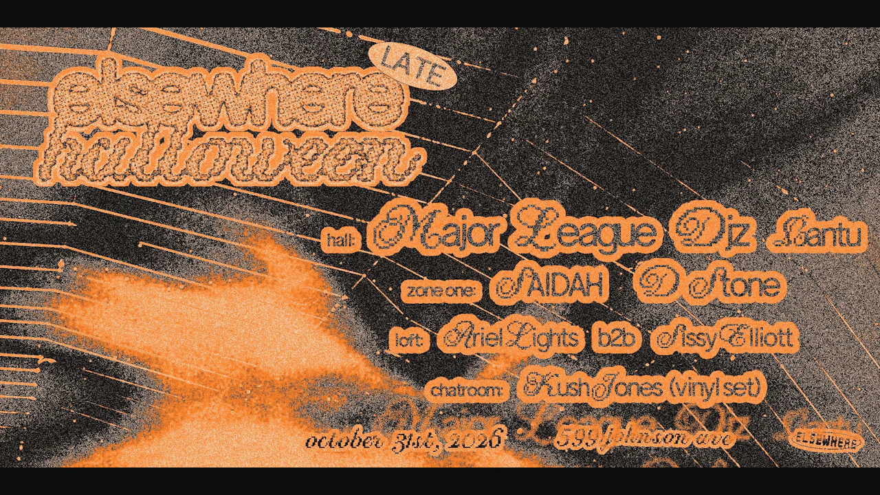 Elsewhere Halloween - Major League DJz, SAIDAH, D Stone + more