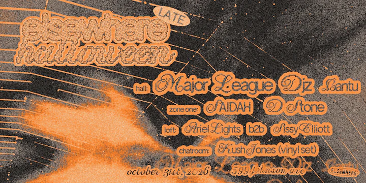 Elsewhere Halloween - Major League DJz, SAIDAH, D Stone + more