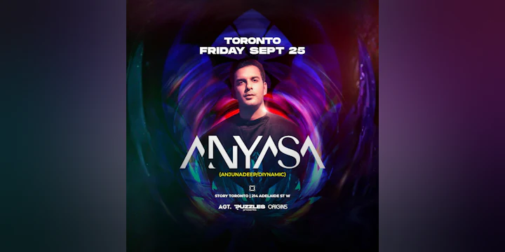Anyasa (Anjunadeep / Diynamic): Toronto
