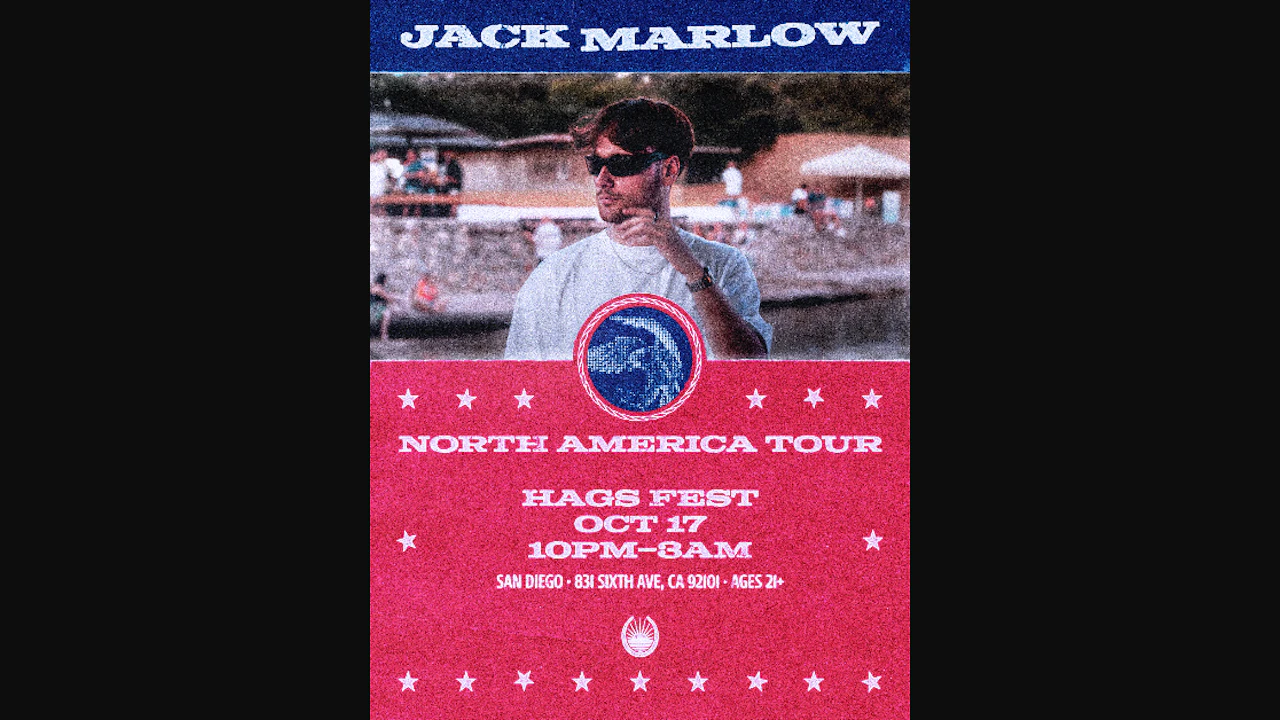 H.a.g.s Fest Presents: Jack Marlow