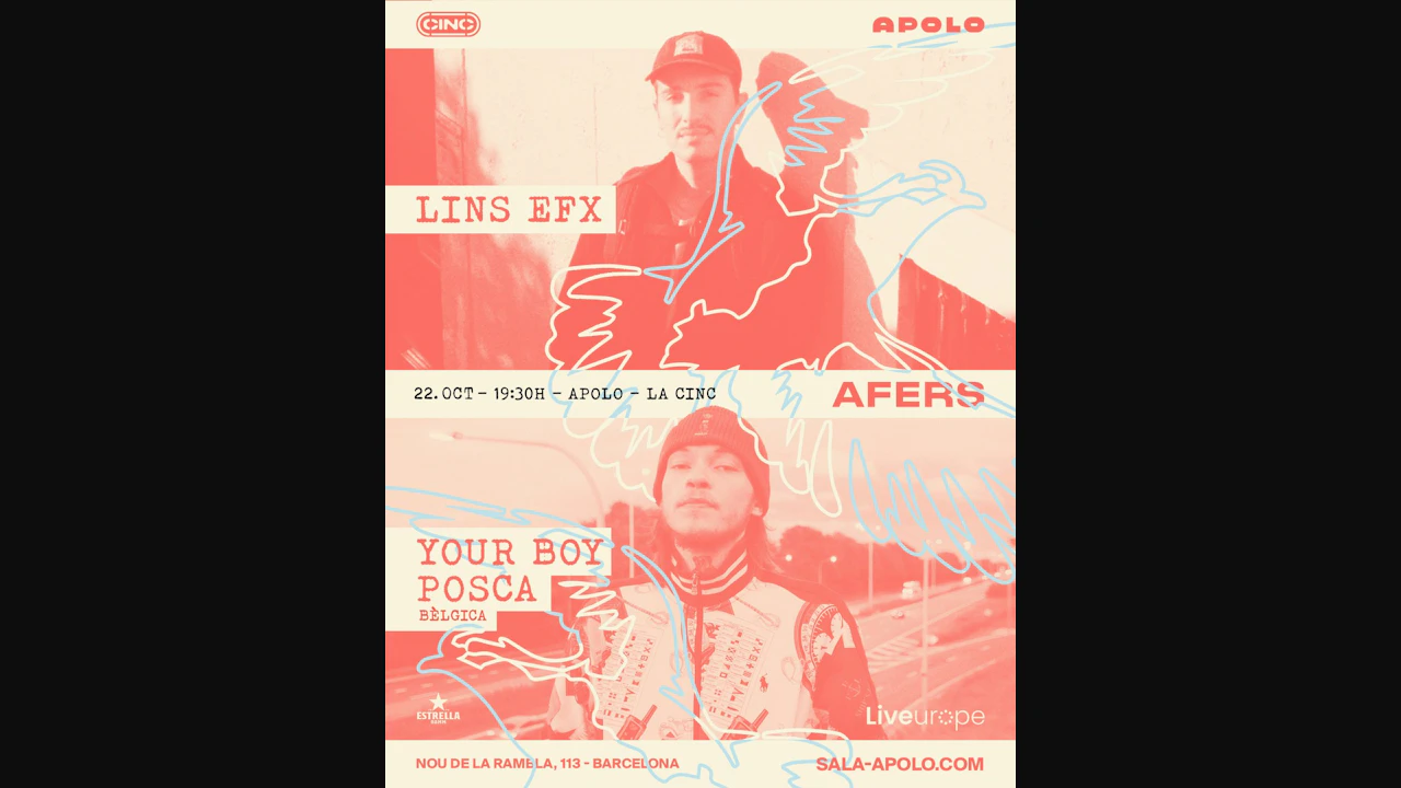 AFERS: Lins EFX + Your Boy Posca
