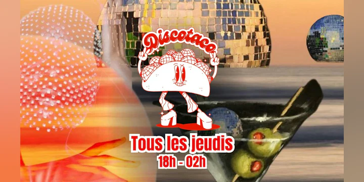 Discotaco : disco, paillettes & tacos partout !
