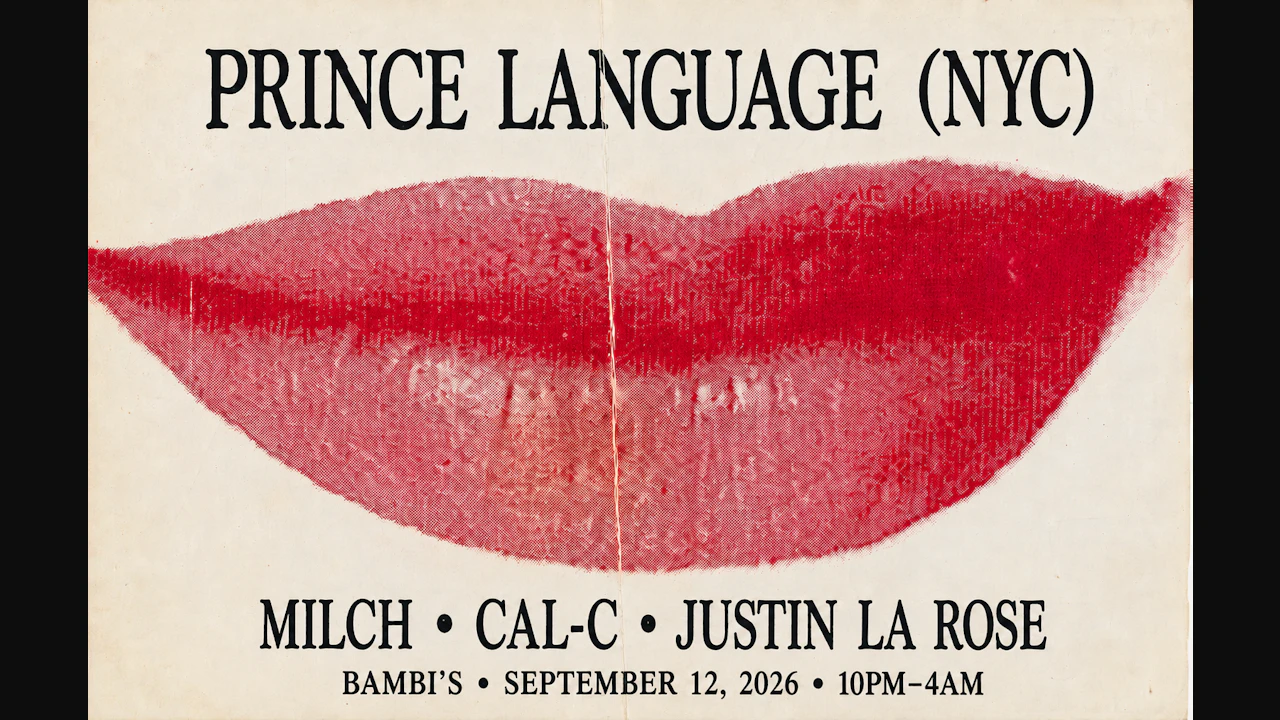 Sem Forma presents: Prince Language (NYC) w Milch, Cal-C & Justin La Rose