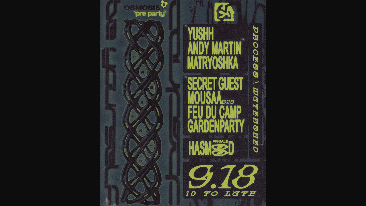 Contact x Be Yourself: Osmosis Pre Party