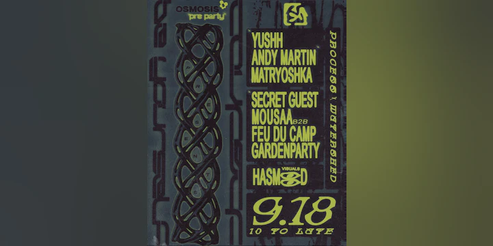 Contact x Be Yourself: Osmosis Pre Party