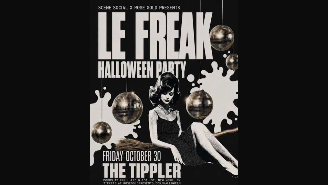 Le Freak Halloween at The Tippler