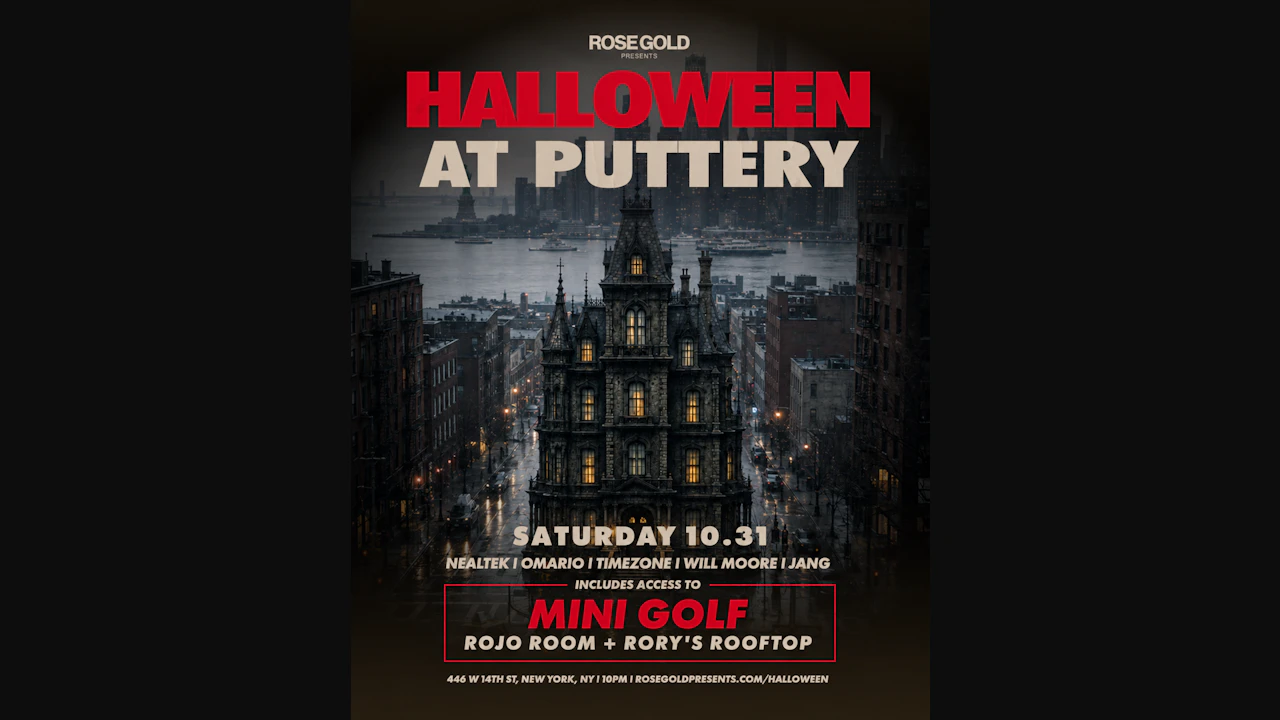 House of Shadows: Puttery & Rory’s Halloween NYC — Oct 31