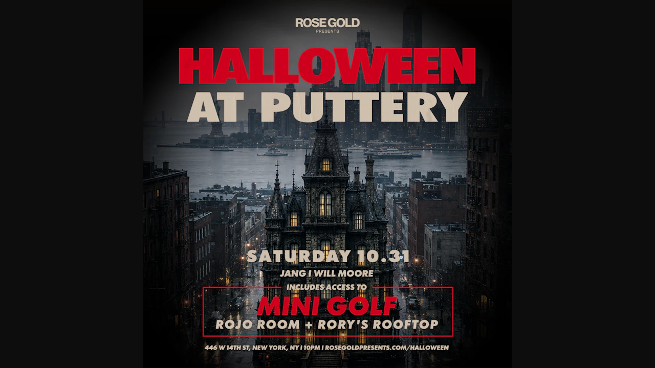 House of Shadows: Puttery & Rory’s Halloween NYC — Oct 31