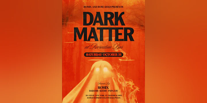 Dark Matter at Recreation Bar