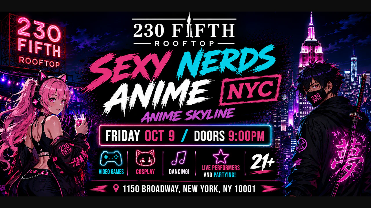 Sexy Nerds: Anime Skyline (PRIVATE ROOM)