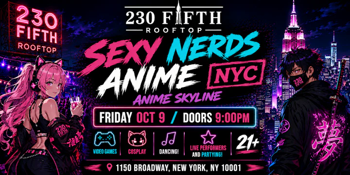 Sexy Nerds: Anime Skyline (PRIVATE ROOM)