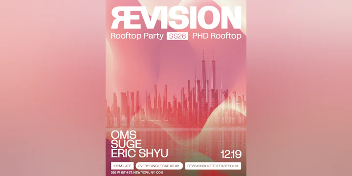 revision rooftop party