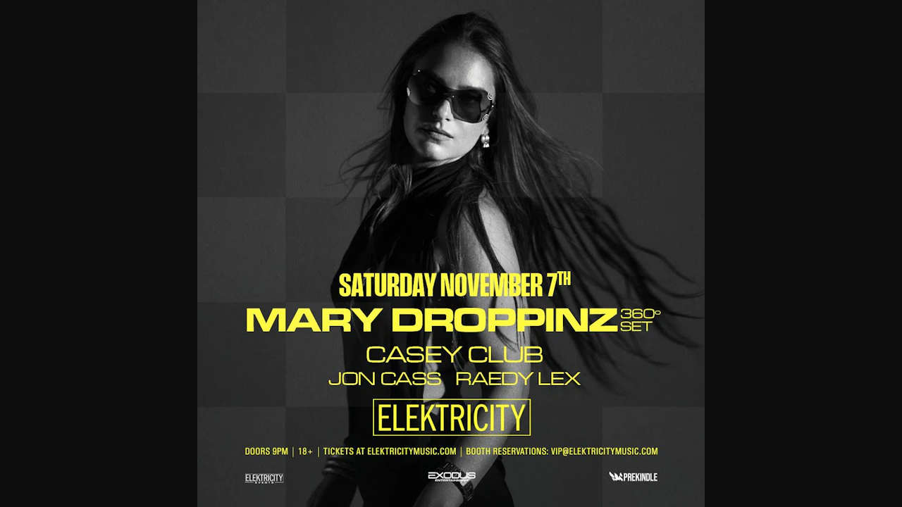 Mary Droppinz w / Casey Club - 360° DJ Experience
