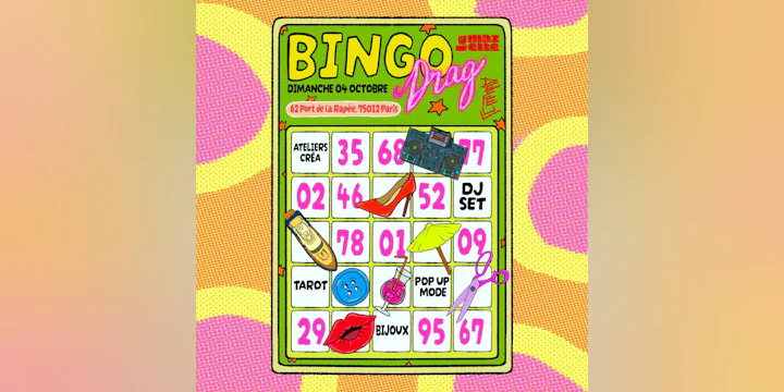 DÉFEÜL : Bingo Drag, DJ set, Ateliers & pop up !