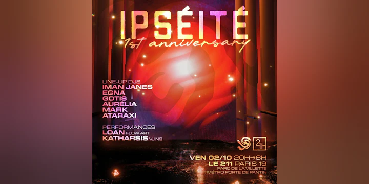 Ipséité 1st Year Anniversary Iman Janes, Egna, Gotis & more