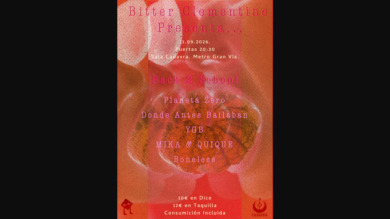 Back 2 School con Bitter Clementine Collective