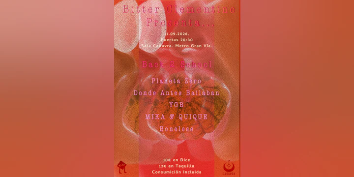 Back 2 School con Bitter Clementine Collective