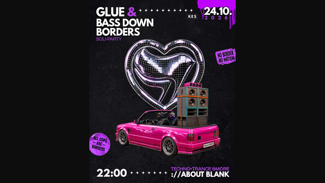 glue & bass down borders