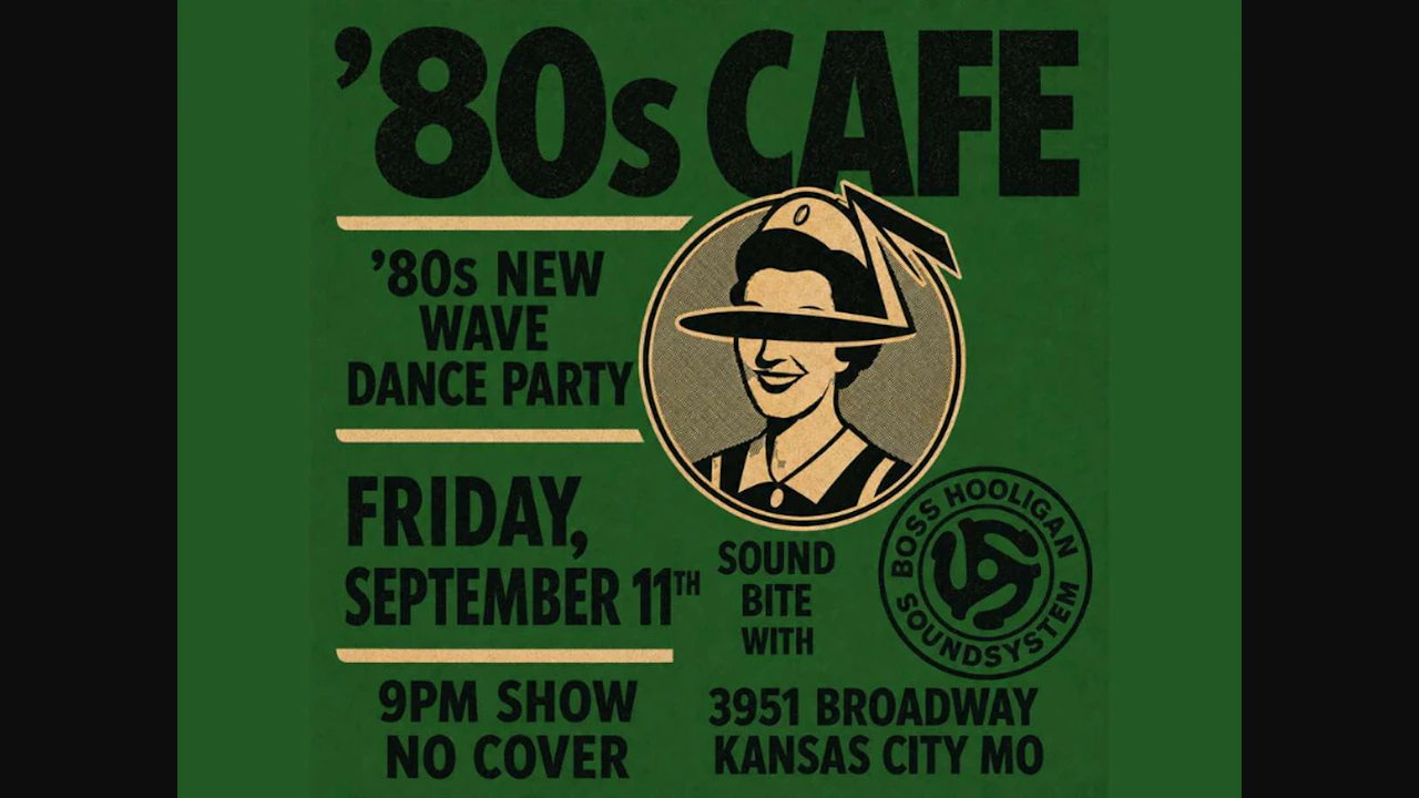 80's Cafe with Boss Hooligan Sound System
