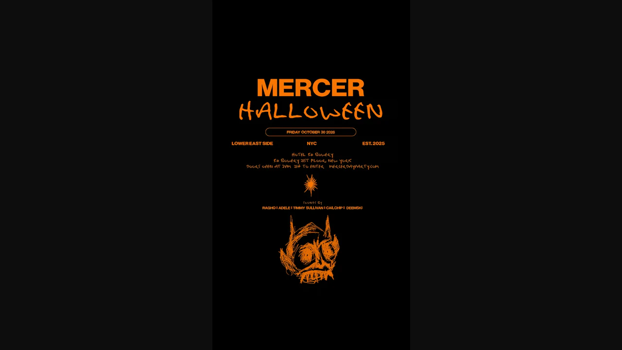mercer halloween friday october 30