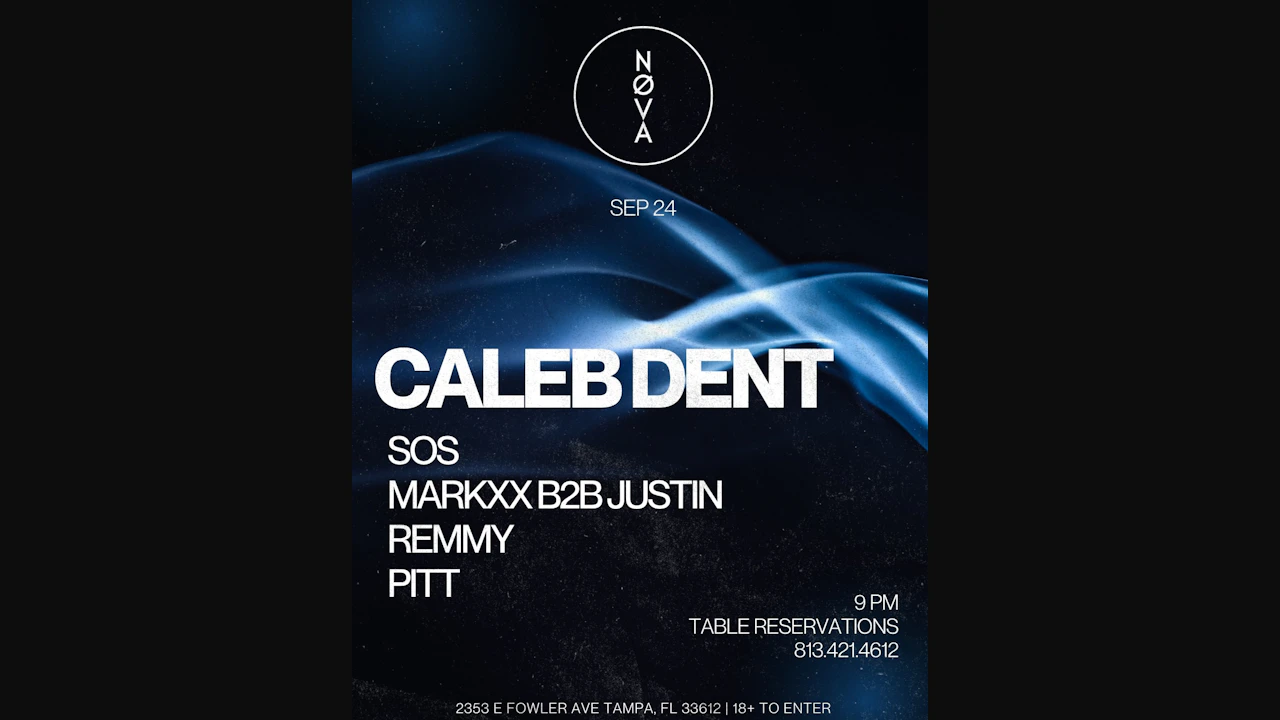 Caleb Dent @ Nøva