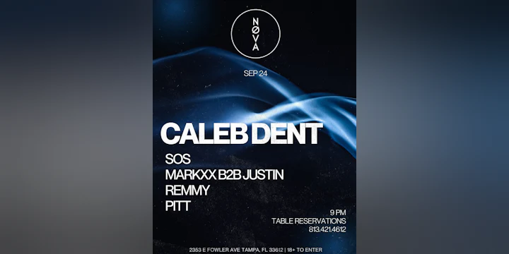 Caleb Dent @ Nøva