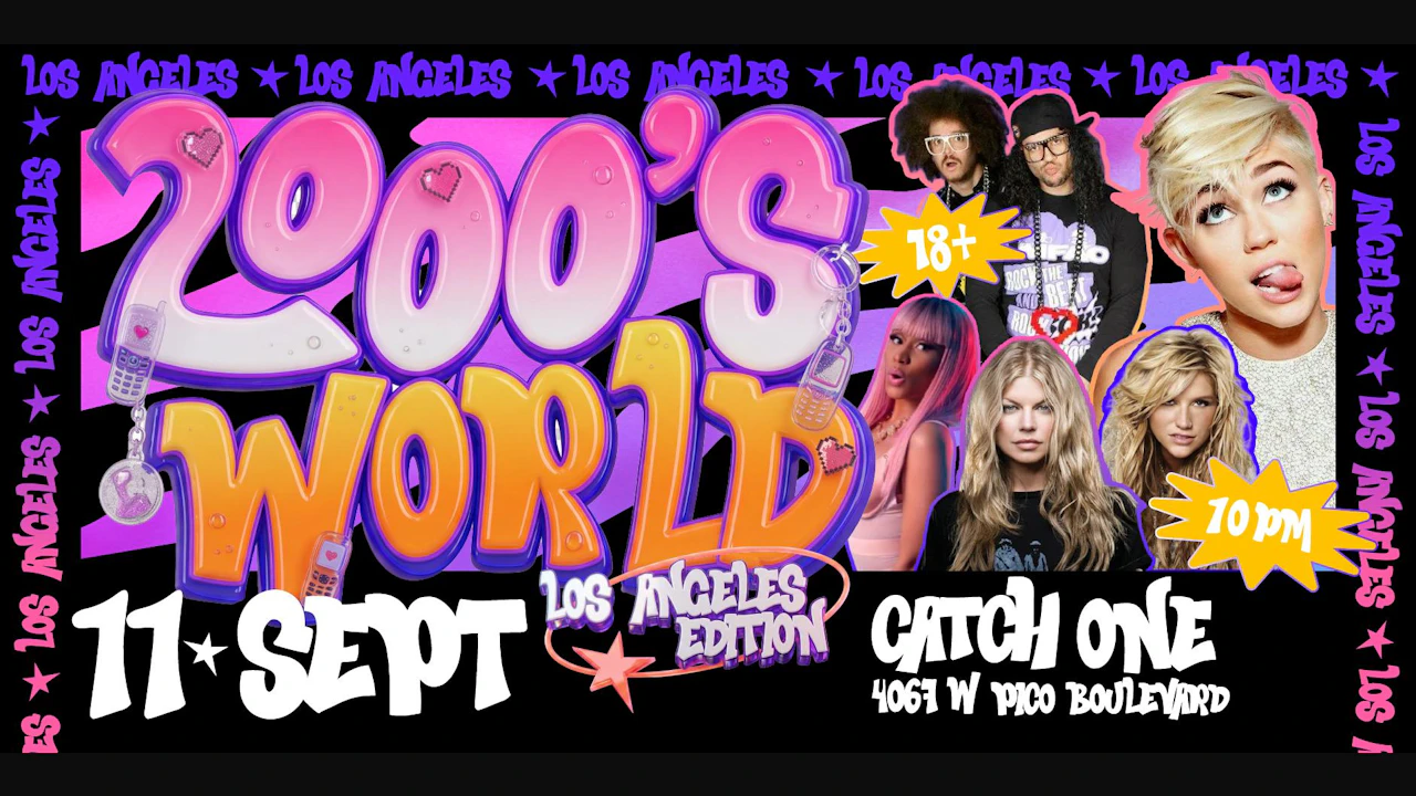 2000s World @ Catch One Los Angeles
