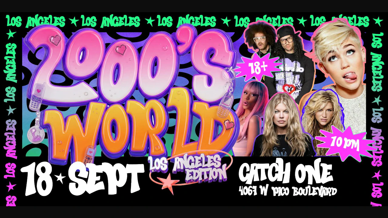 2000s World @ Catch One Los Angeles