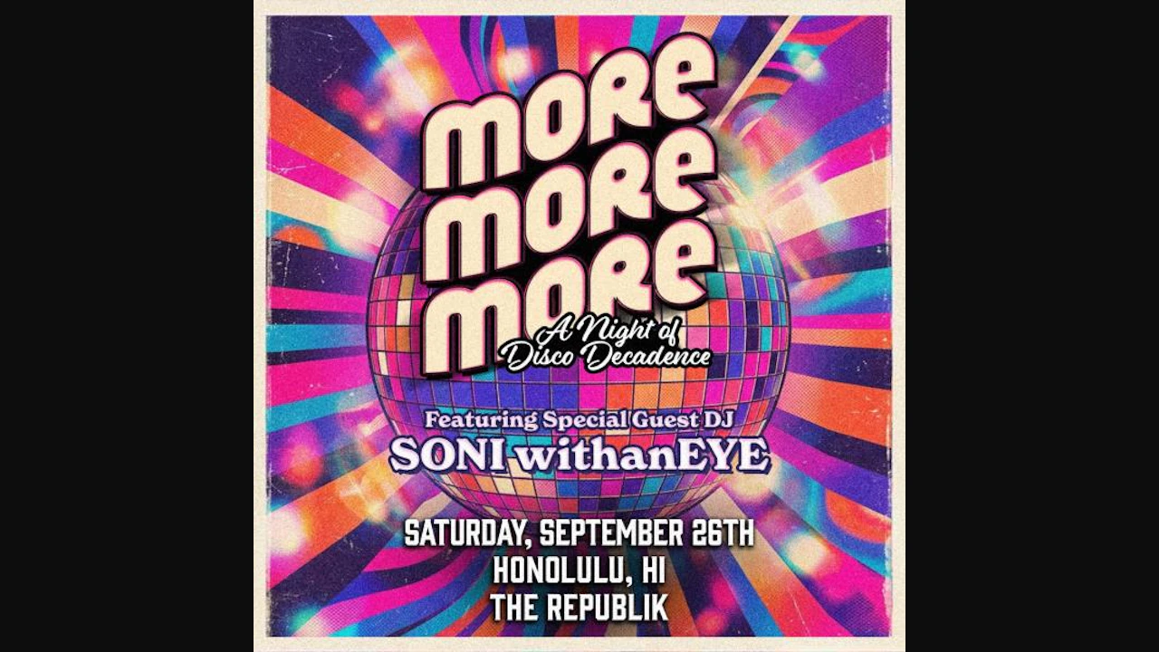 More More More - A Night of Disco Decadence