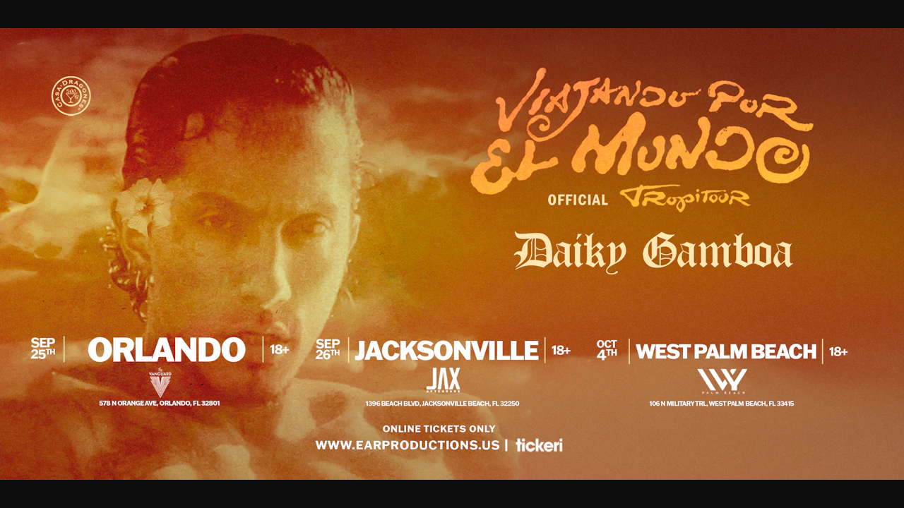 Viajando por el Mundo – Official TropiTour ft. Daiky Gamboa