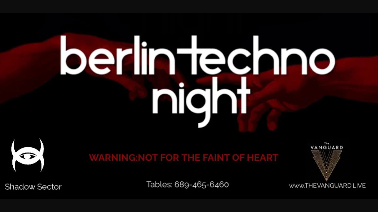 Berlin Techno Night !