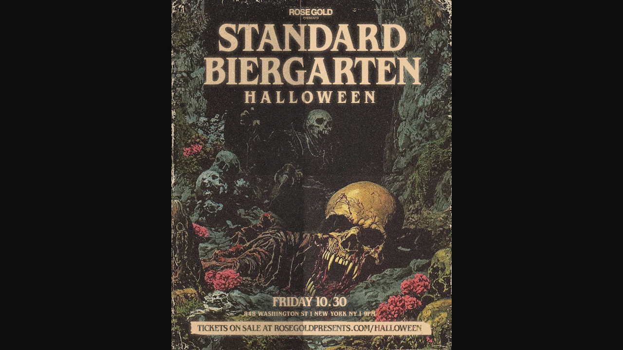 Standard Biergarten Halloween