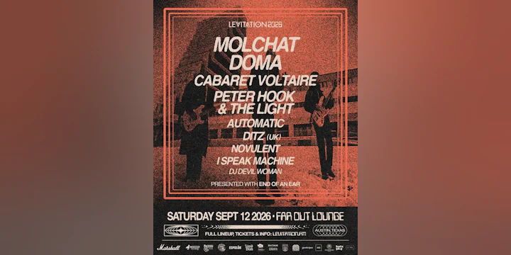 Molchat Doma + Cabaret Voltaire + Peter Hook & the Light