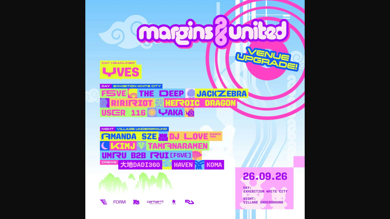 Margins United Festival (NIGHT) 2026