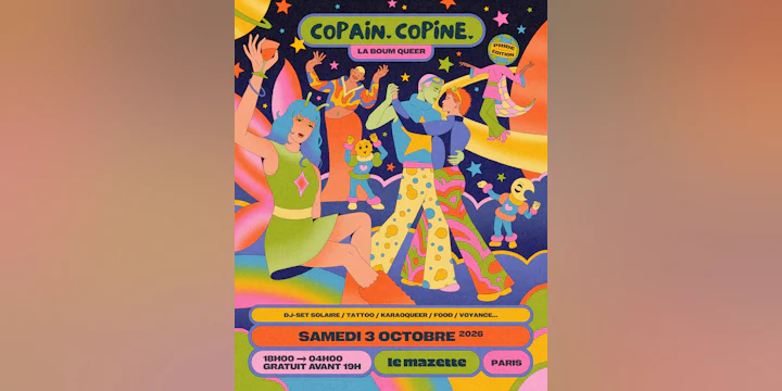 Copain-copine, Boum Queer : Pride Edition !