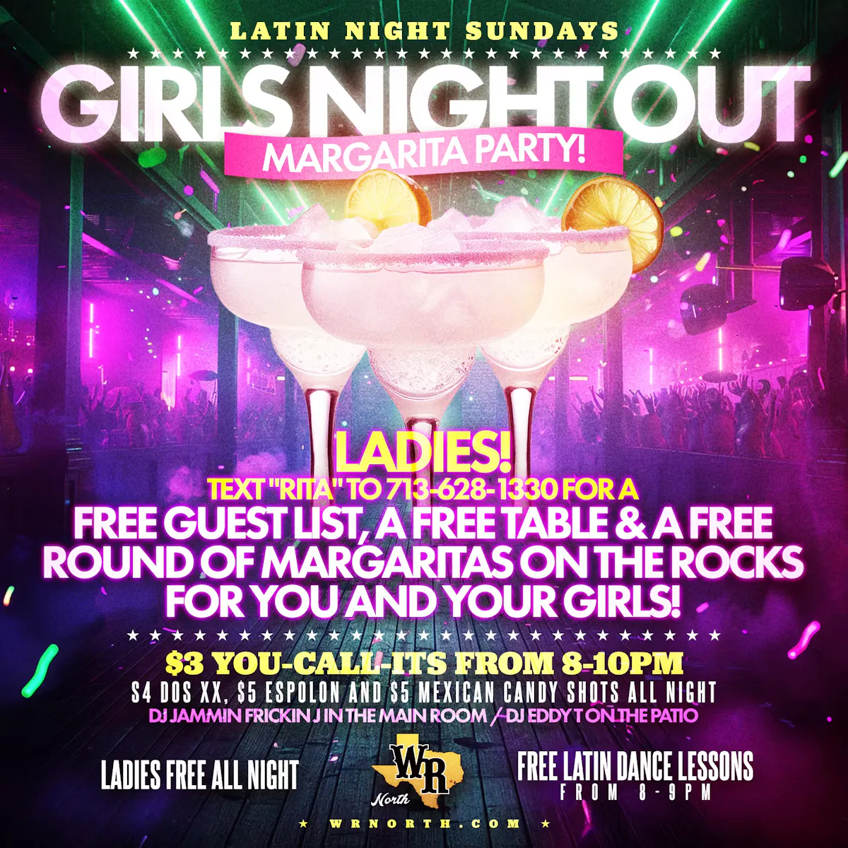 Sunday - Girls Night Out "Margarita" Party