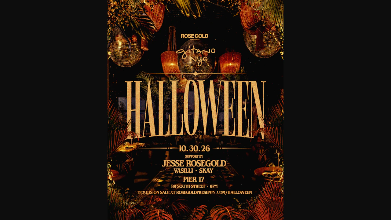Gitano Nyc Halloween: Gitano & Club Bohemia — Oct 30