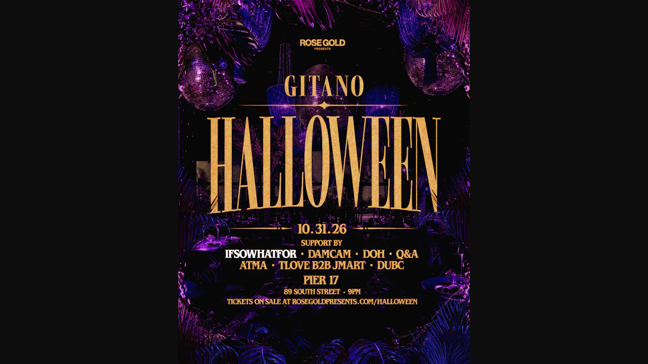 GITANO NYC Halloween: Gitano & Club Bohemia — Oct 31