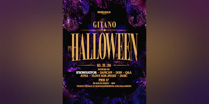 GITANO NYC Halloween: Gitano & Club Bohemia — Oct 31